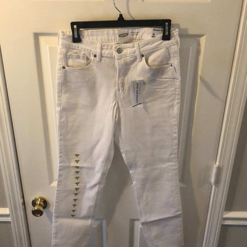 Power straight ankle jeans